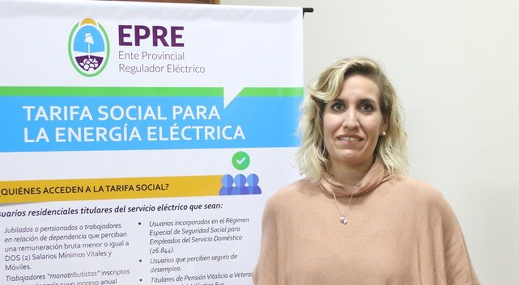 Jimena Latorre, presidenta del EPRE.