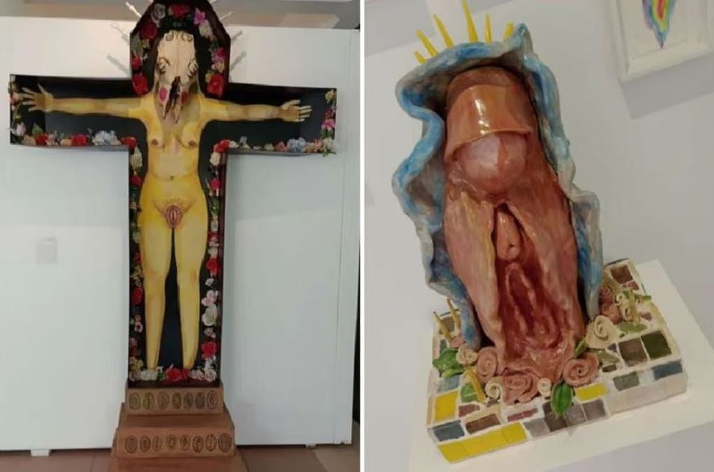 Obras artísticas que ofendieron a la comunidad religiosa de Mendoza.