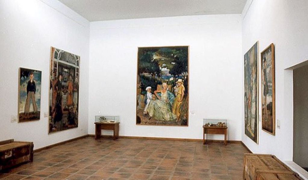 Imponentes lienzos que se exponen en el Museo (La Holanda)