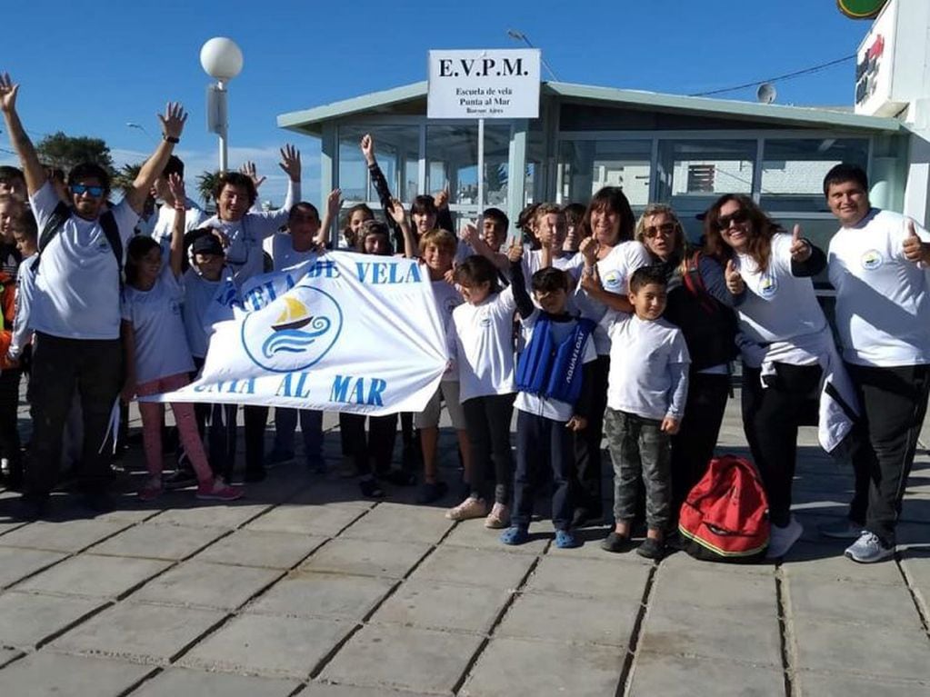 Escuela de Vela "Punta al Mar" presente en Puerto Madryn