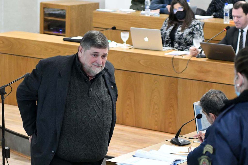 Mario VIgnolo forense del caso Dalmasso durante el juicio a Marcelo Macarron 6 Julio 2022 foto Tomy Fragueiro