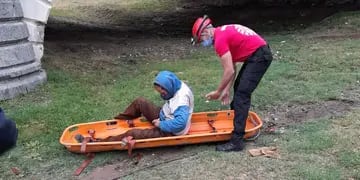 Rescataron a un hombre en el río Suquía