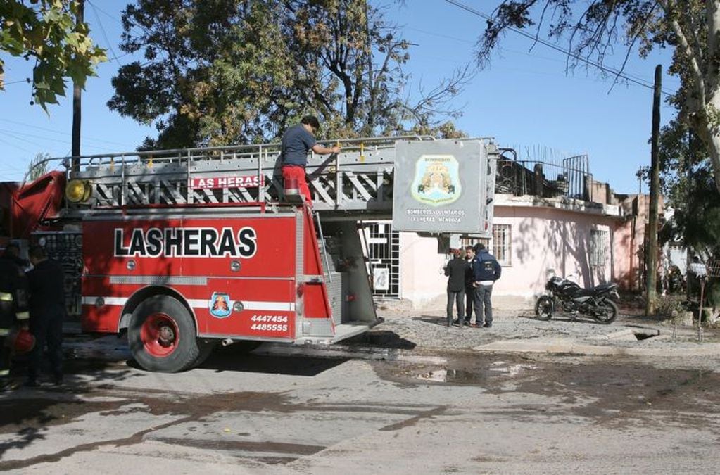 Bomberos Voluntarios de Las Heras, Mendoza.