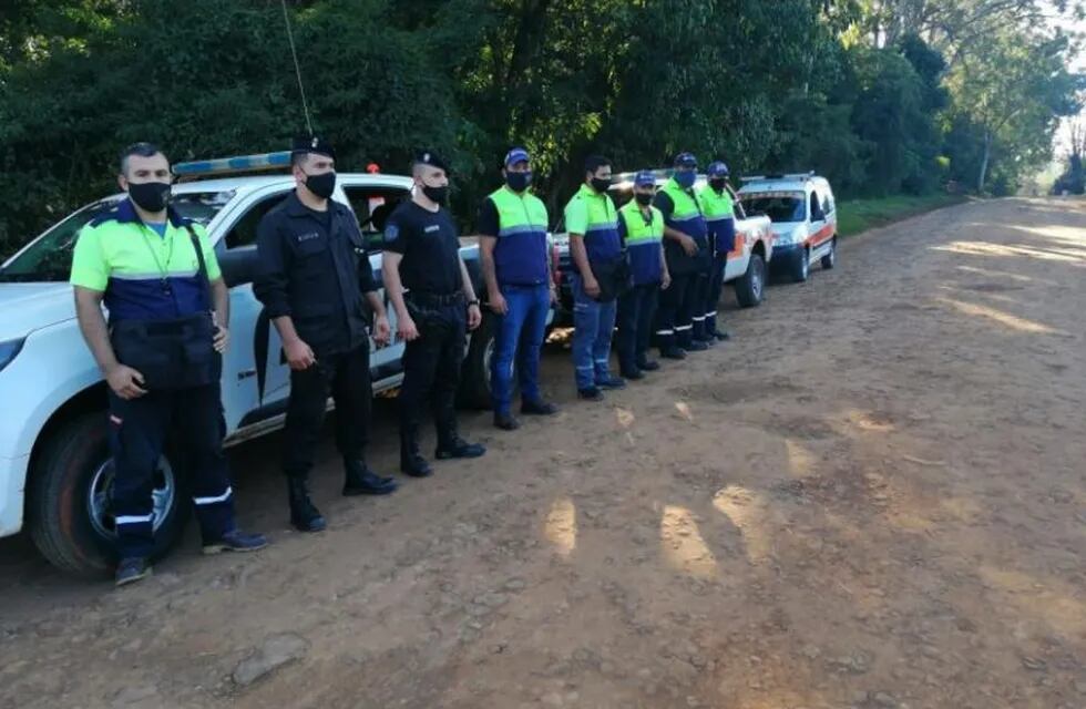 Los operativos se hacen en conjunto entre la Policía de Misiones y los agentes de tránsito municipal.