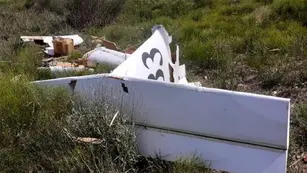 Falleció el piloto de la avioneta caída en un campo cercano a la Ciudad de Pérez