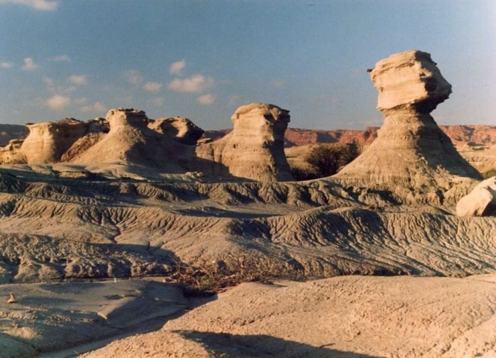 Las formaciones rocosas son muy llamativas y se generan gracias a la erosión.