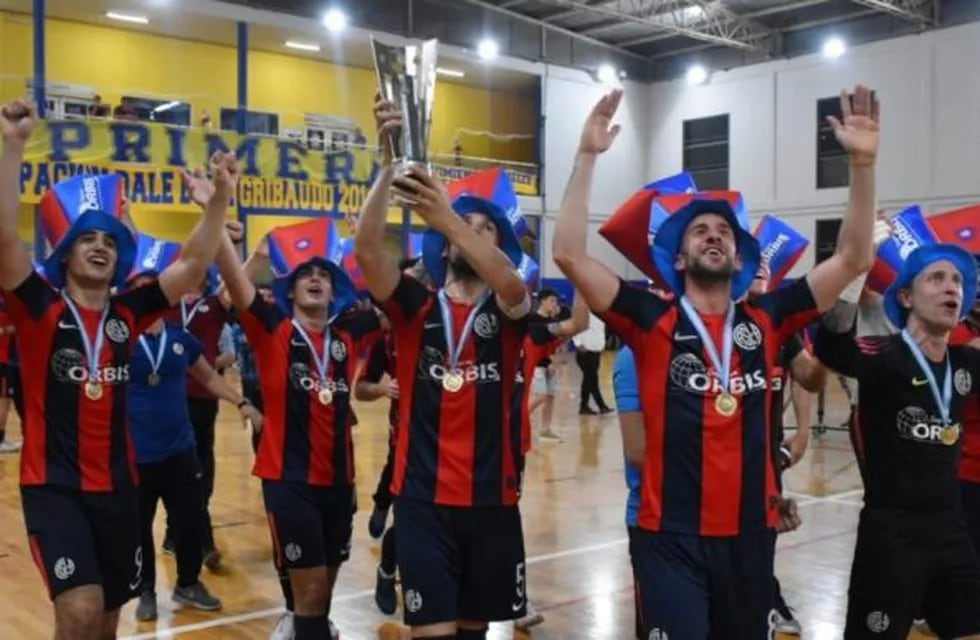 Futsal: San Lorenzo Campeón (Foto: AFA)
