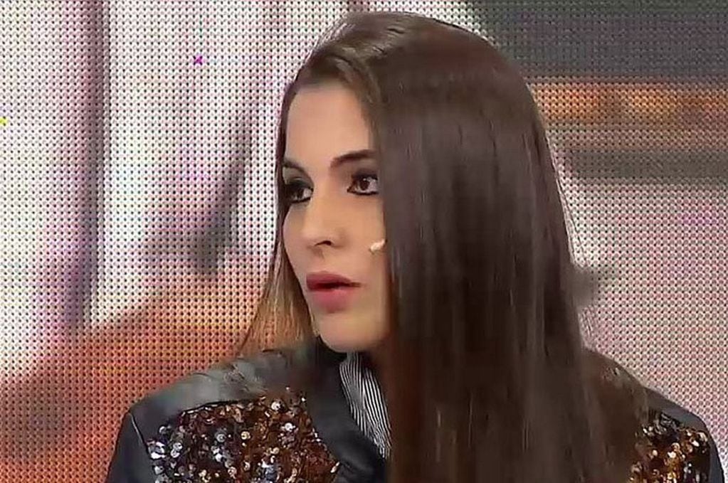 Antonella Menem en un programa de televisión