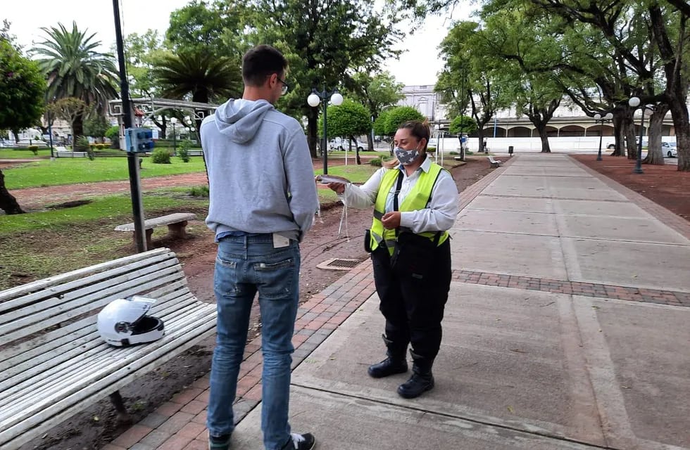 Operativos por el uso del barbijo en Rafaela