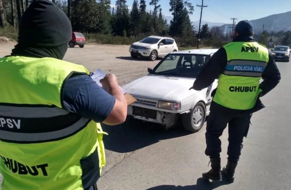 Controles de tránsito.