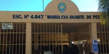 La Escuela Eva Perón sin clases presenciales por la falta de agua