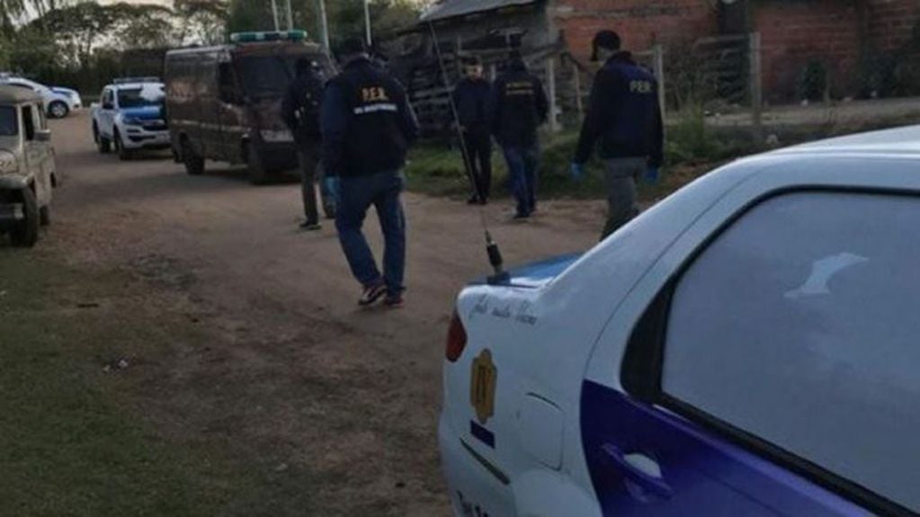 Cinco detenido y condenados a prisión preventiva en Villa Elisa
