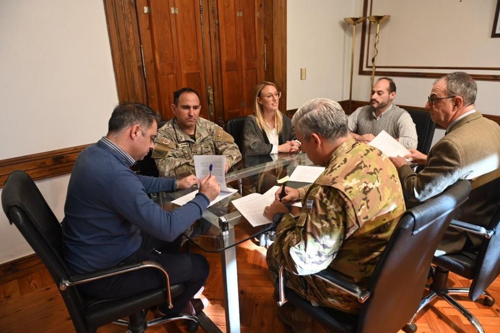 El municipio firmó un convenio con el Ejército