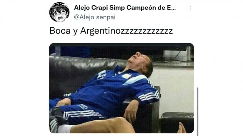 Los mejores memes de la semifinal entre Boca y Argentinos.