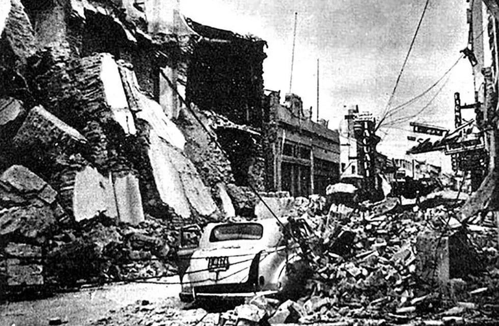Las imágenes más impactantes del Terremoto del ´44.