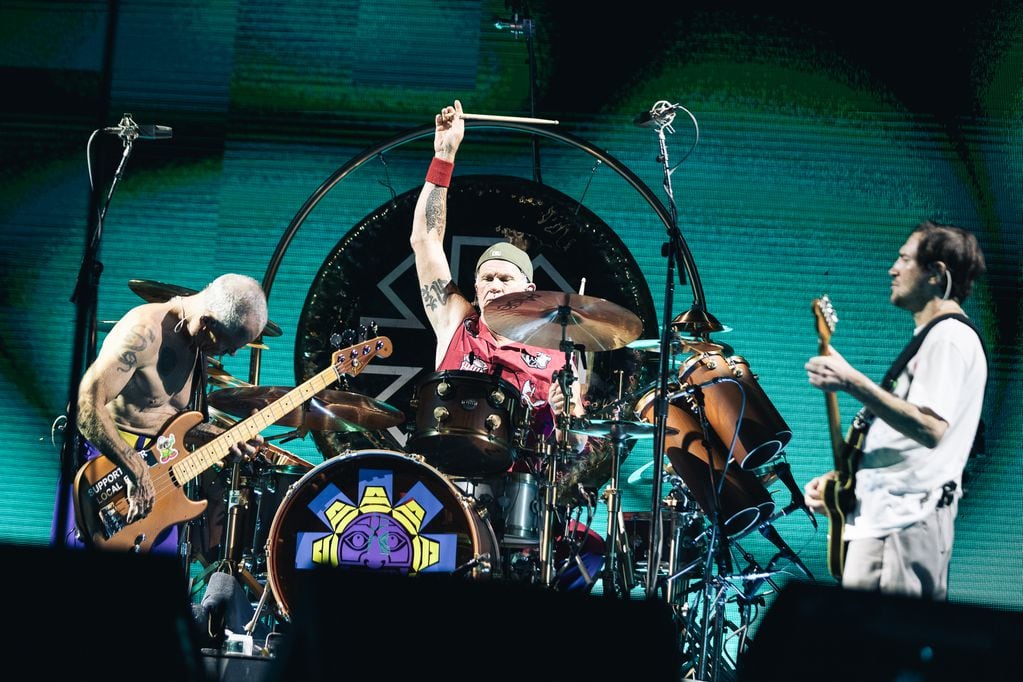 Red Hot Chili Peppers en River. Foto: Gentileza DF Entertainment