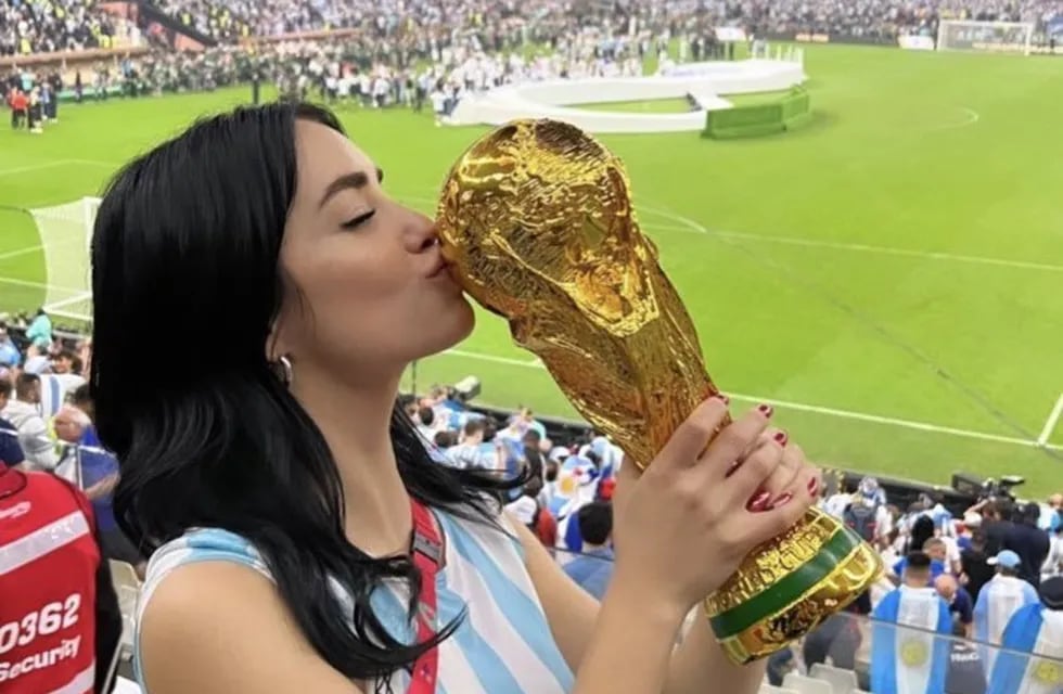 Así se preparó Lali Espósito para cantar el himno nacional argentino en la final del Mundial Qatar 2022