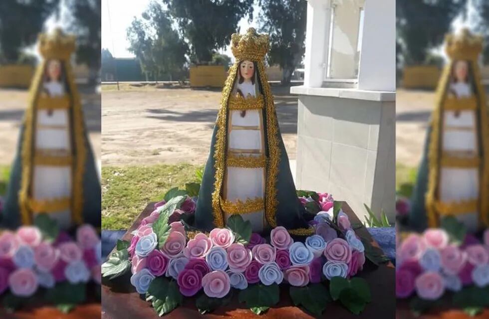 Inauguran una gruta en honor a la Virgen de Huachana en Salta (Facebook Salta Soy)