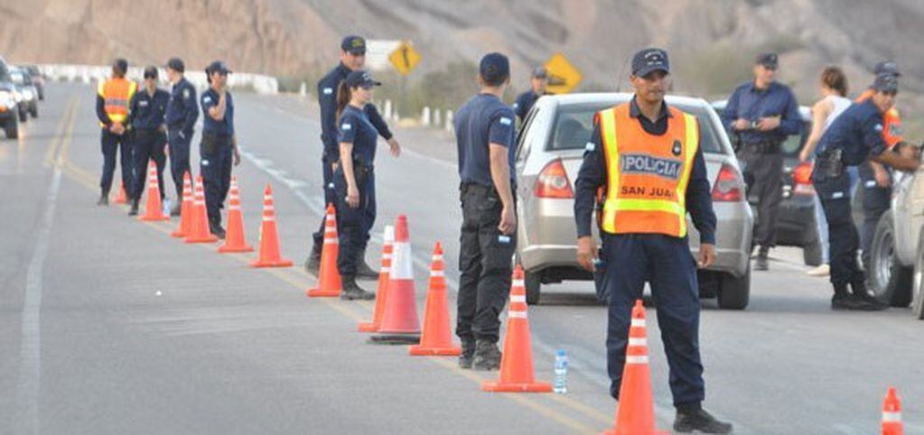 Los operativos de seguridad se intensificaron durante el aislamiento.