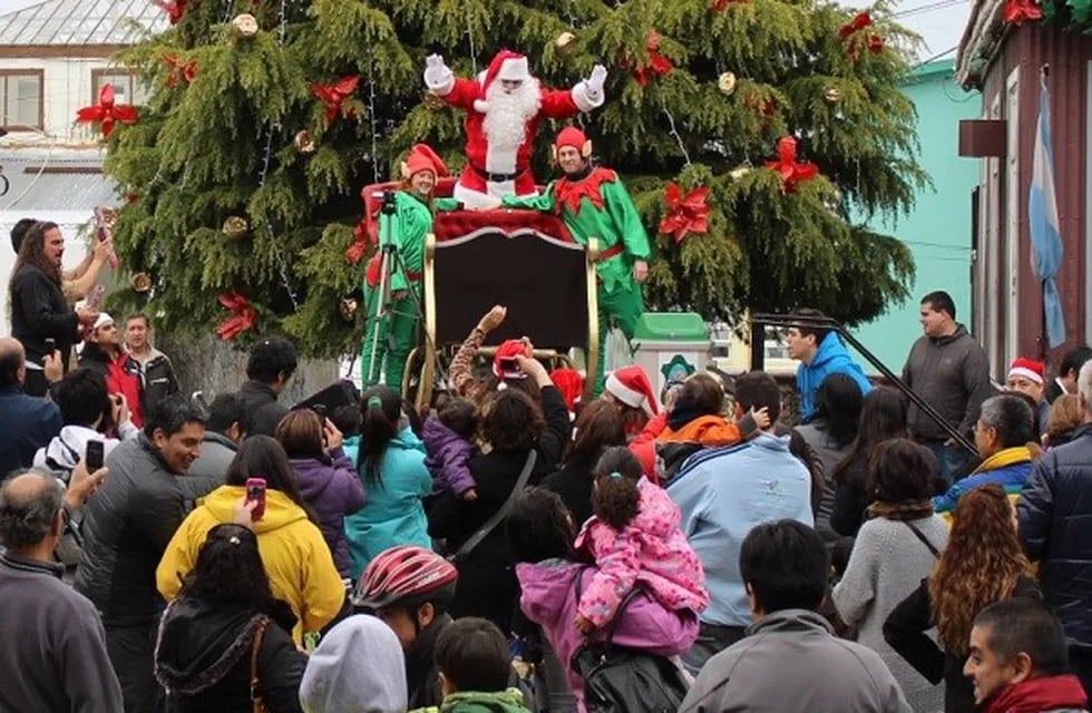Papá Noel en Ushuaia