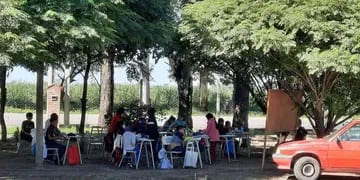 Escuela rural en Campo Santo