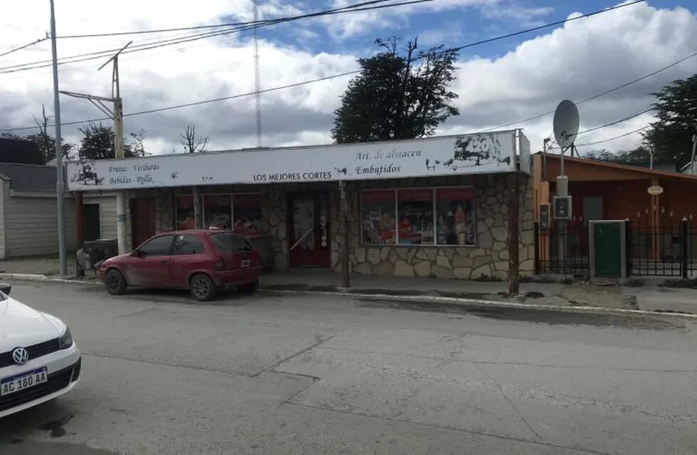Local de la ciudad que sufrió un hurto por personas oriundas de Ushuaia, Tolhuin, Tierra del Fuego