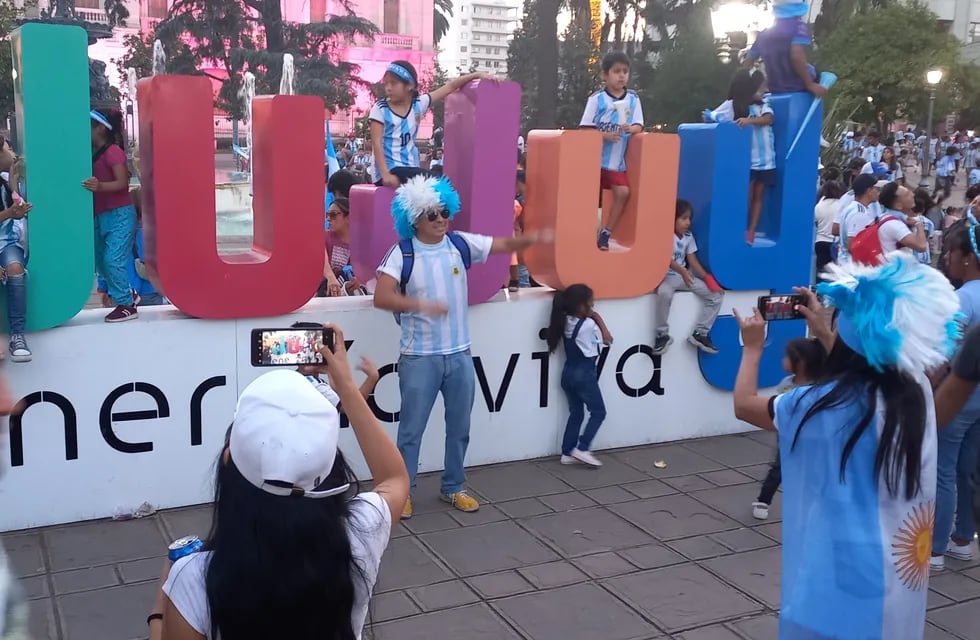 Jujuy palpita el Mundial de Fútbol con toda intensidad, cada vez que juega el representativo nacional.