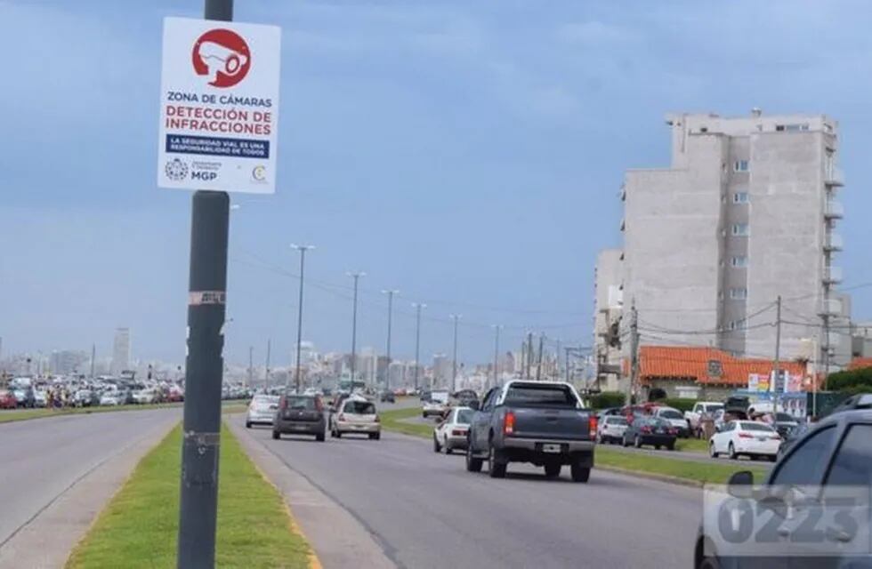 La Municipalidad de General Pueyrredon recauda un millón de pesos por mes en fotomultas (Foto: 0223)