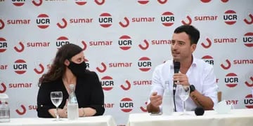 Veronica Gazzoni y Rodrigo De Loredo formula de Sumar UCR