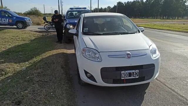 Encontraron el auto que había sido robado en Zavalla