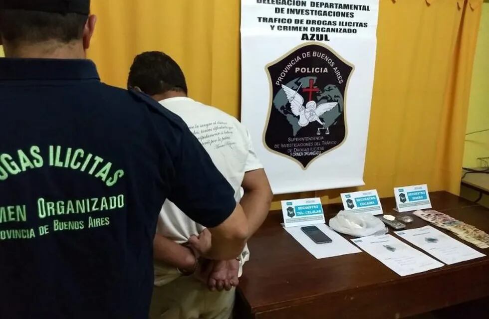 detenido cachari droga