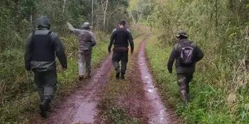 Puerto Piray: hallaron a dos presuntos cazadores furtivos