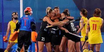 Las Leonas vs China en Tokio 2020