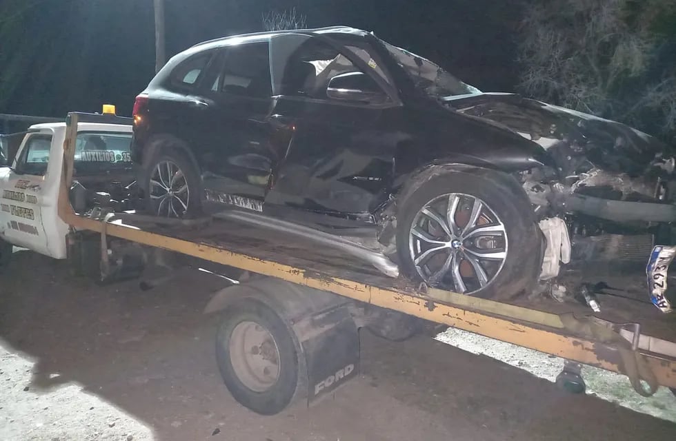 El vehículo usado por Oscar González fue trasladado este miércoles.