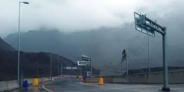 Paso a Chile, lluvia