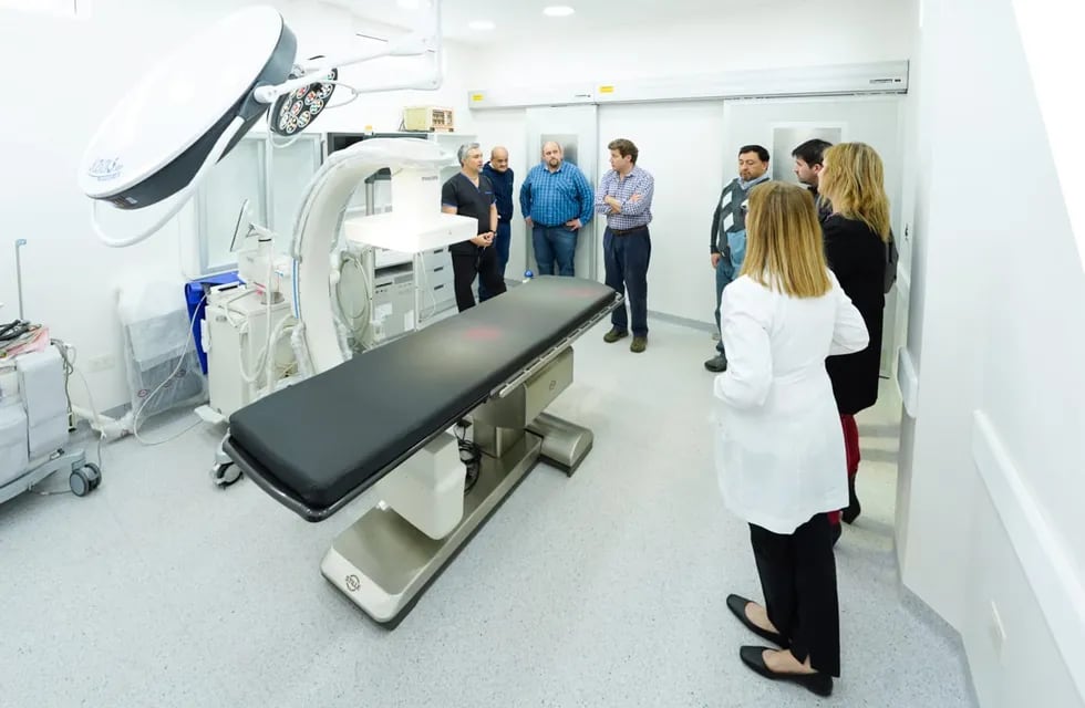 Se puso en marcha el nuevo Servicio de Hemodinamia del Hospital Regional Río Grande