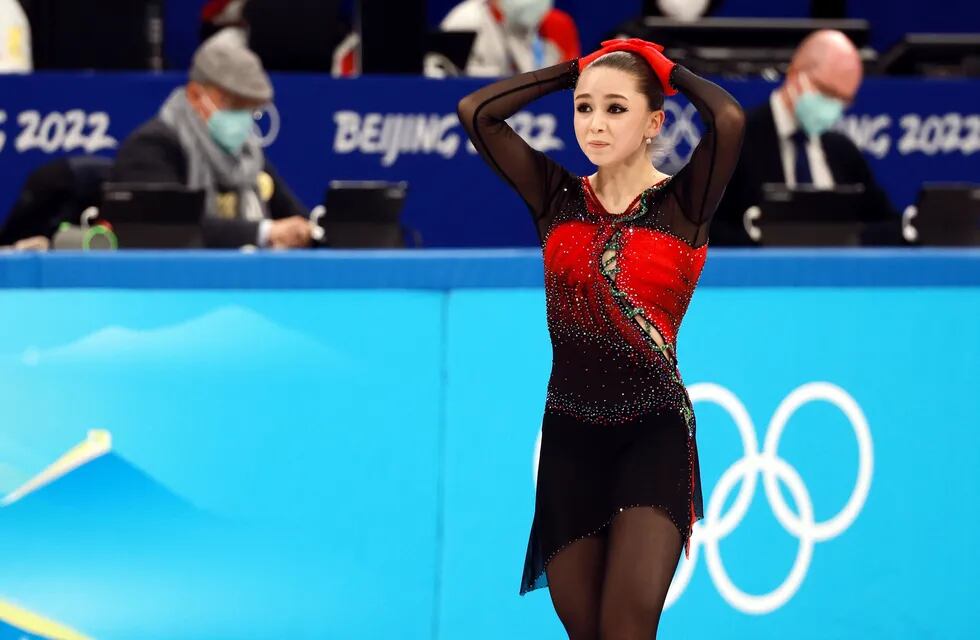 Kamila Valieva, la joven rusa de 15 años que hizo historia en los Juegos Olímpicos de Invierno.