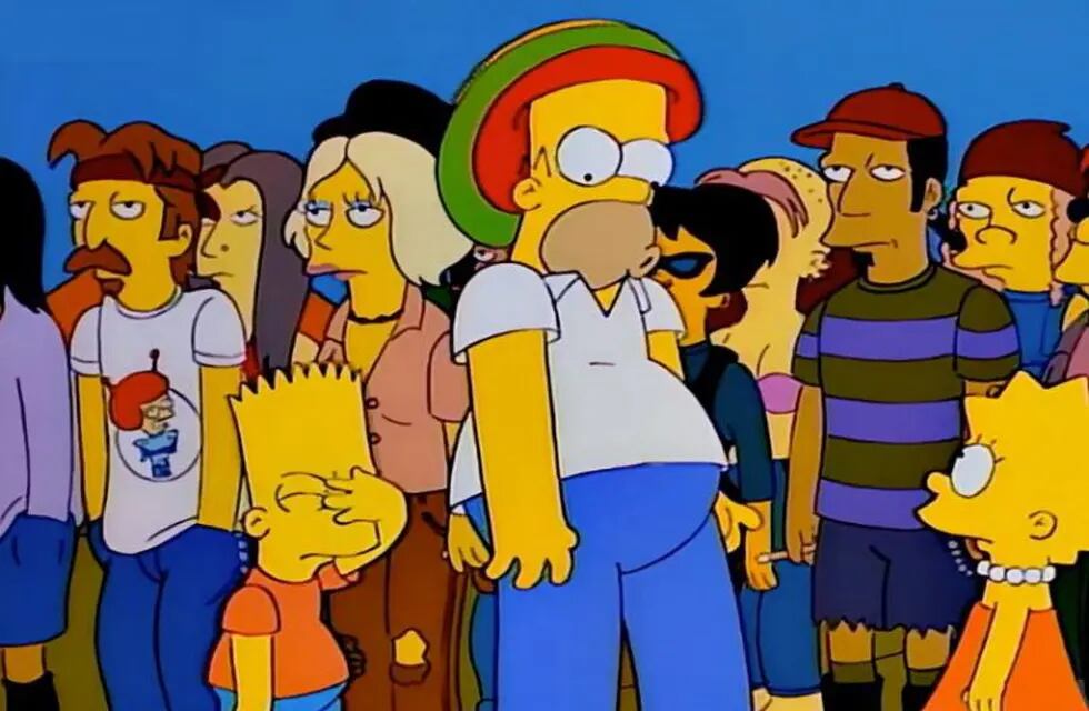 Lollapalooza Argentina: así fue la vez que Los Simpsons parodiaron el festival