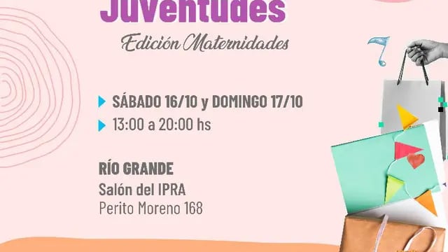 Este fin de semana se realizará la feria "Emprender Juventudes" en Río Grande.