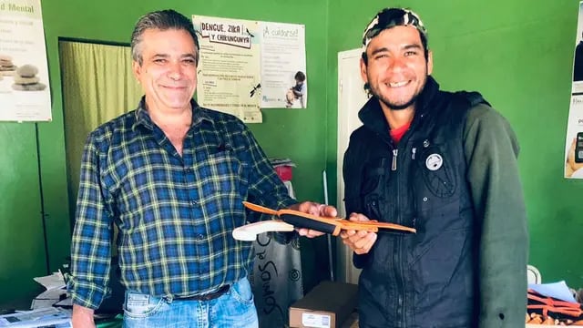 El INYM entregó herramientas a tareferos de Montecarlo y San José