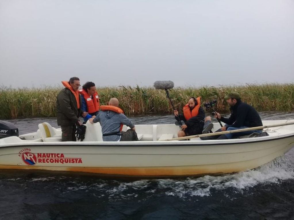 Javier Calamaro recorrió los Esteros del Iberá en Corrientes
