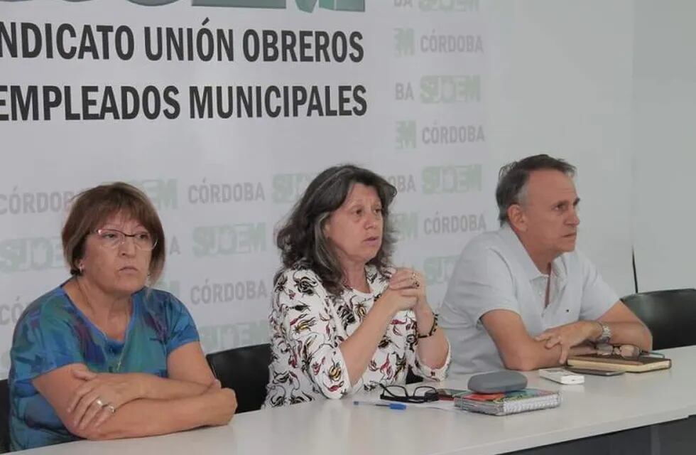 Beatriz Biolatto, secretaria general del sindicato de los municipales.