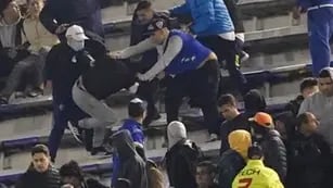 Incidentes en el partido Vélez Talleres
