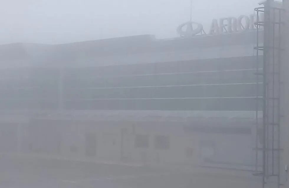 Niebla en el Aeropuerto.