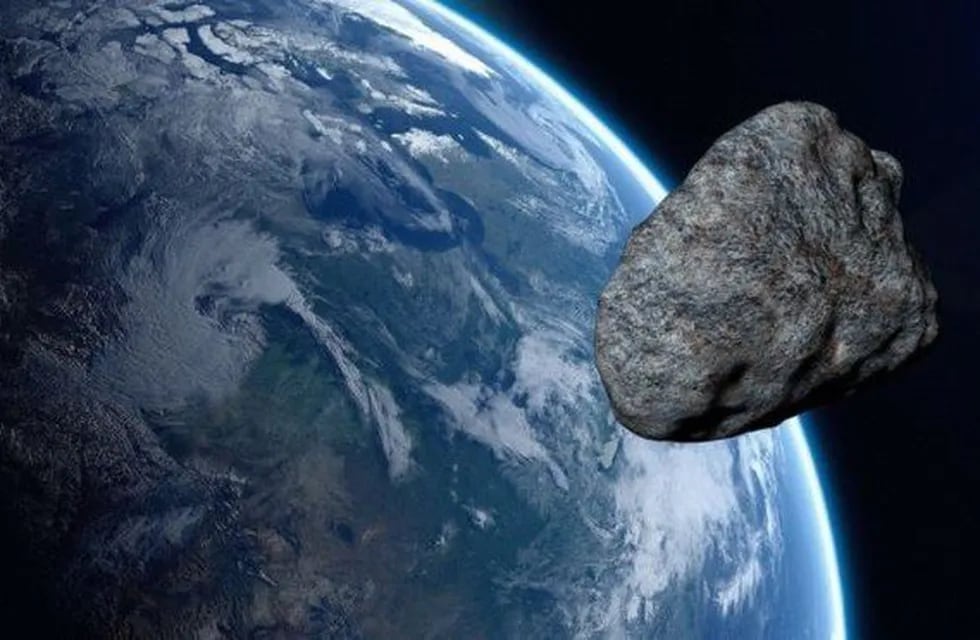 Un asteroide es un cuerpo celeste rocoso, que tiene dimensiones más pequeñas que un planeta y generalmente lo "siguen" en su trayectoria. Foto: Los Andes.