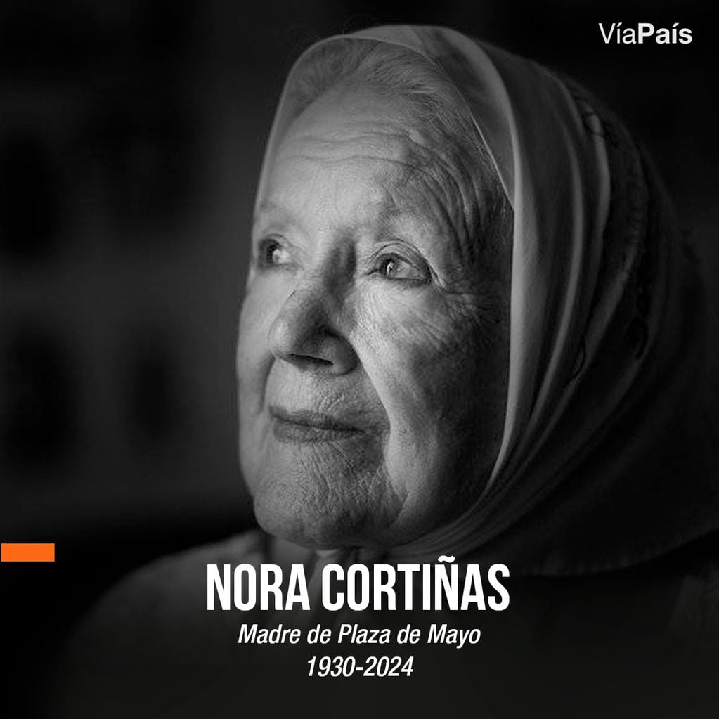 Falleció Nora Cortiñas