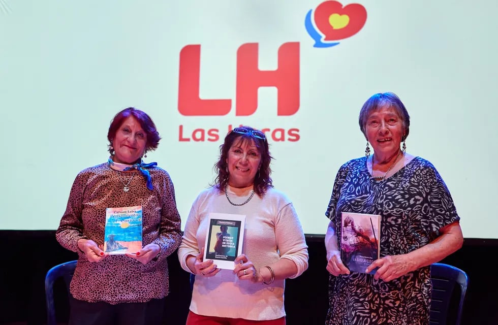 las Heras estuvo muy bien representada en la feria Internacional del Libro con cuatro obras creadas por Carmen Leiva, Patricia Palleres, Marian Romero Day y Adriana Micale.