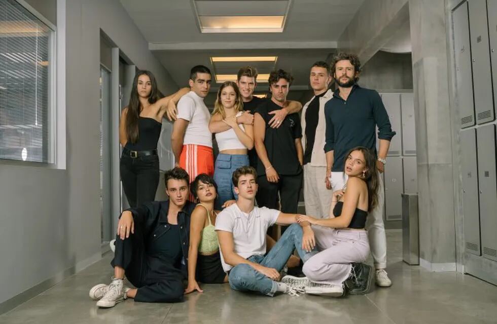 El elenco de la cuarta temporada de Elite (NETFLIX)