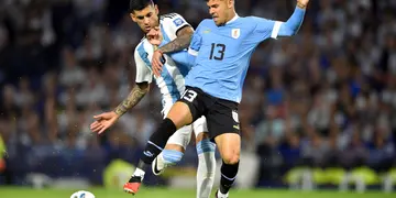 El rendimiento de los cordobeses en Argentina-Uruguay: el Cuti Romero se salvó del aplazo.