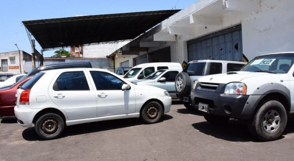 Los autos eran del gobierno de Entre Ríos (web).